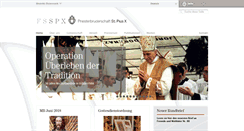 Desktop Screenshot of fsspx.at
